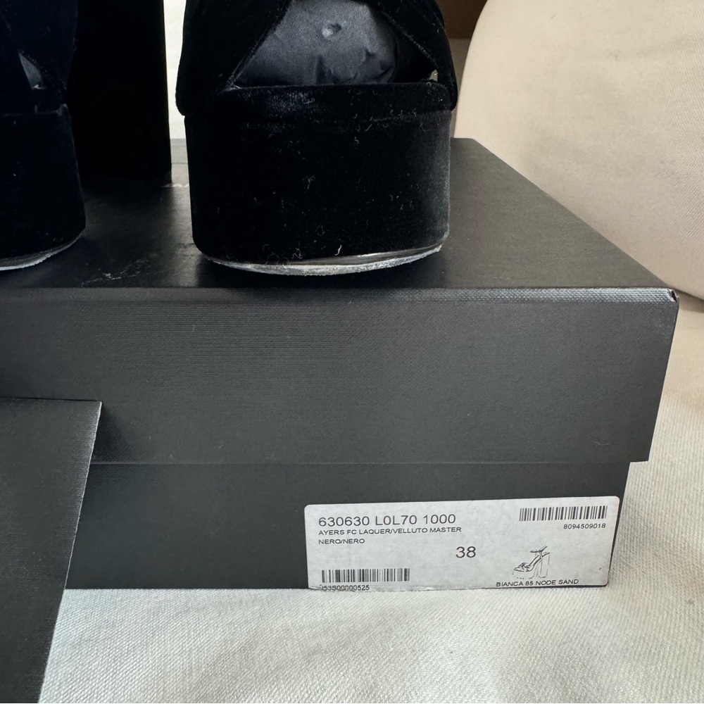 Saint Laurent Bianca sandal heels - Picture 12 of 15
